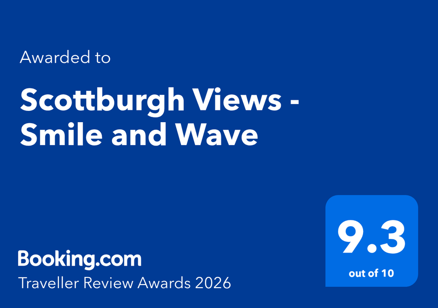 Booking.com Traveller Review Awards 2026 — Smile and Wave — 9.3 out of 10